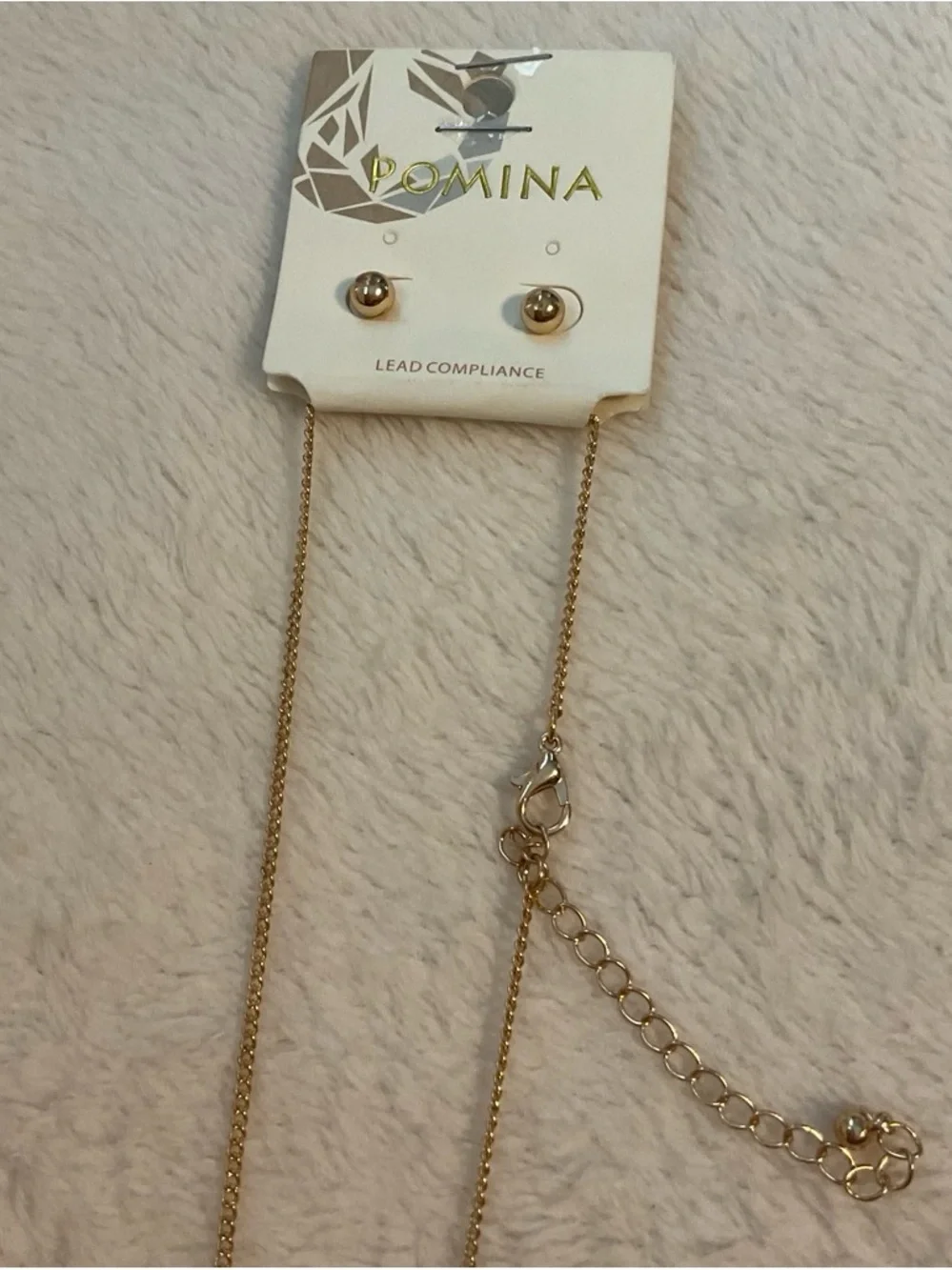 Long Gold Tassel Pendant Necklace for Women